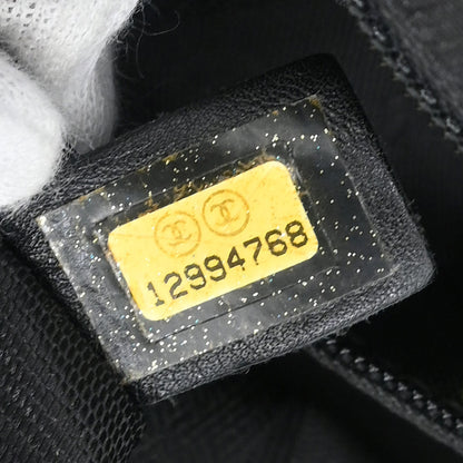 Chanel 2008-2009 Black Calfskin Portobello 2way Shoulder Handbag