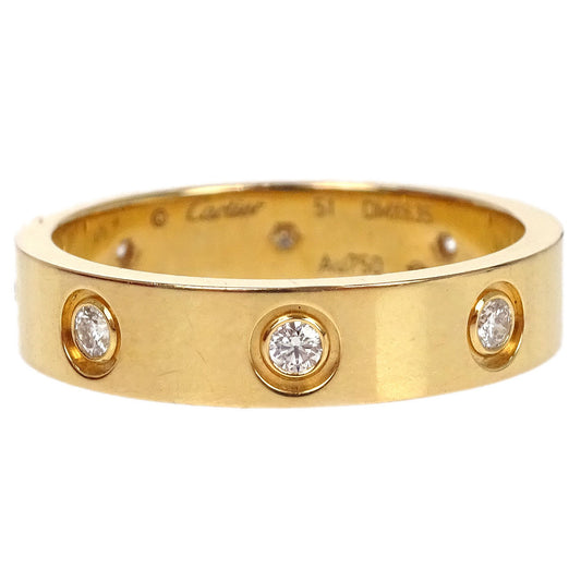 Cartier Mini Love Ring Au750 Diamond #51