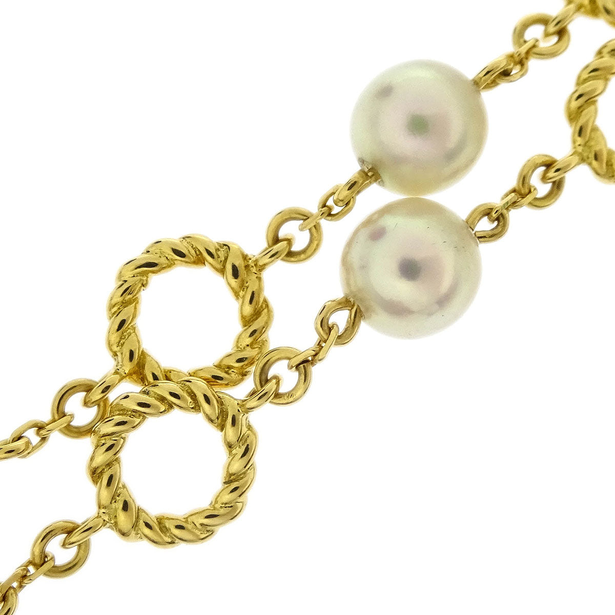 Mikimoto Bracelet 18K Genuine Pearl Gold
