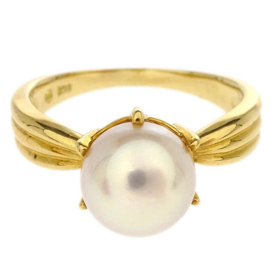 Tasaki Ring 18K Genuine Pearl Gold #49