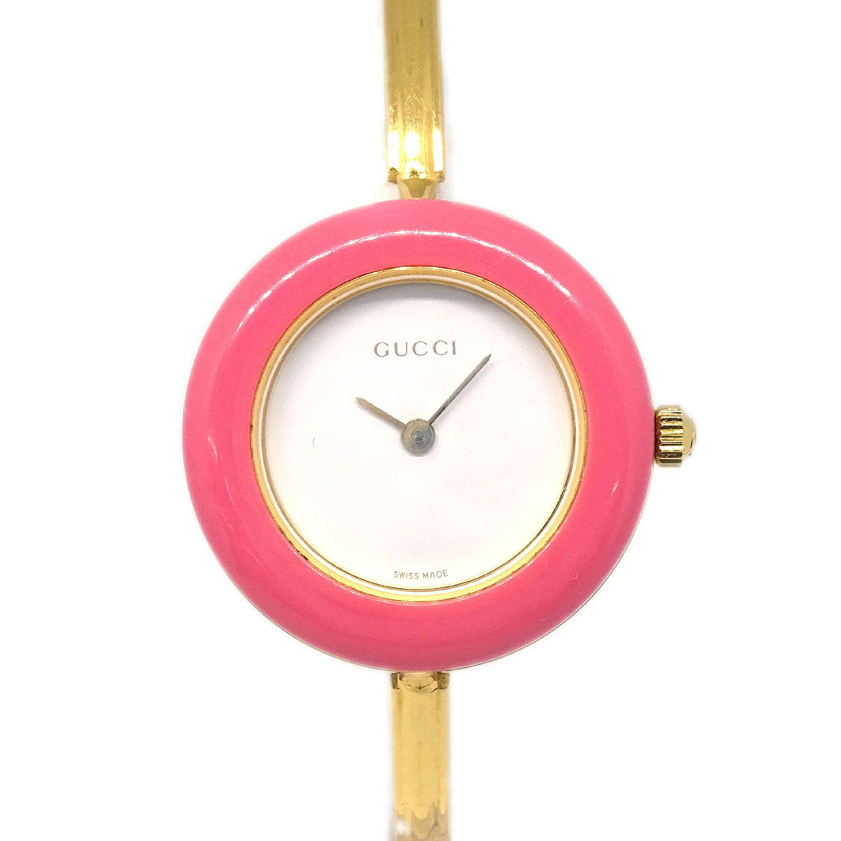 Gucci 11/12.2 Change Bezel Chameleon Quartz Watch SS