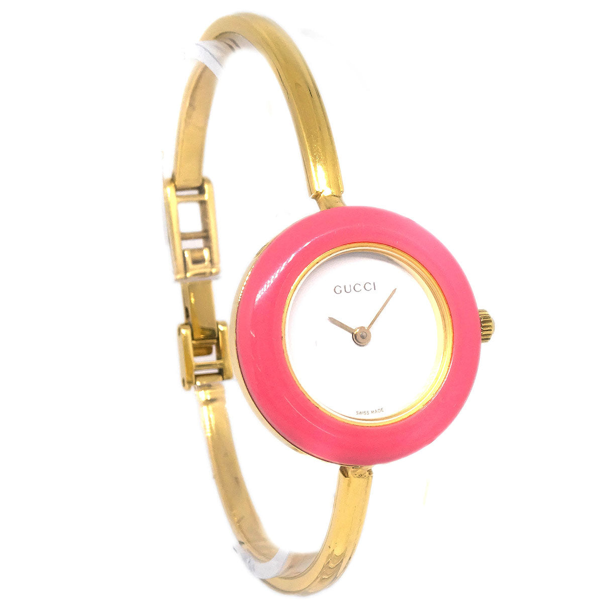 Gucci 11/12.2 Change Bezel Chameleon Quartz Watch SS