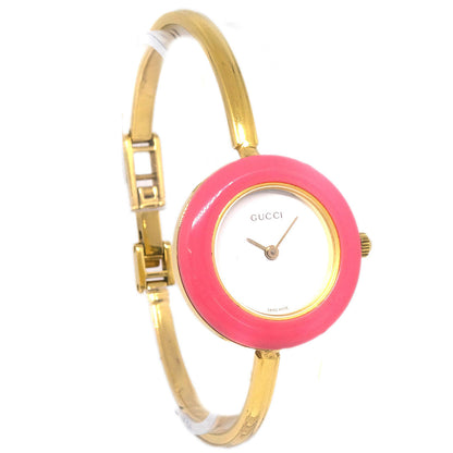 Gucci 11/12.2 Change Bezel Chameleon Quartz Watch SS