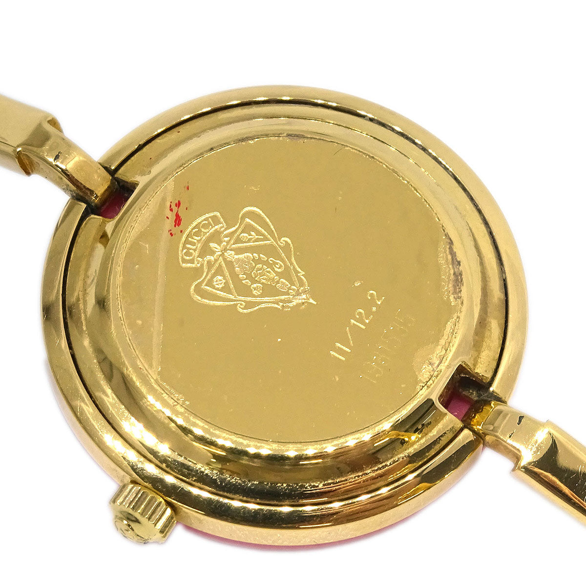 Gucci 11/12.2 Change Bezel Chameleon Quartz Watch SS