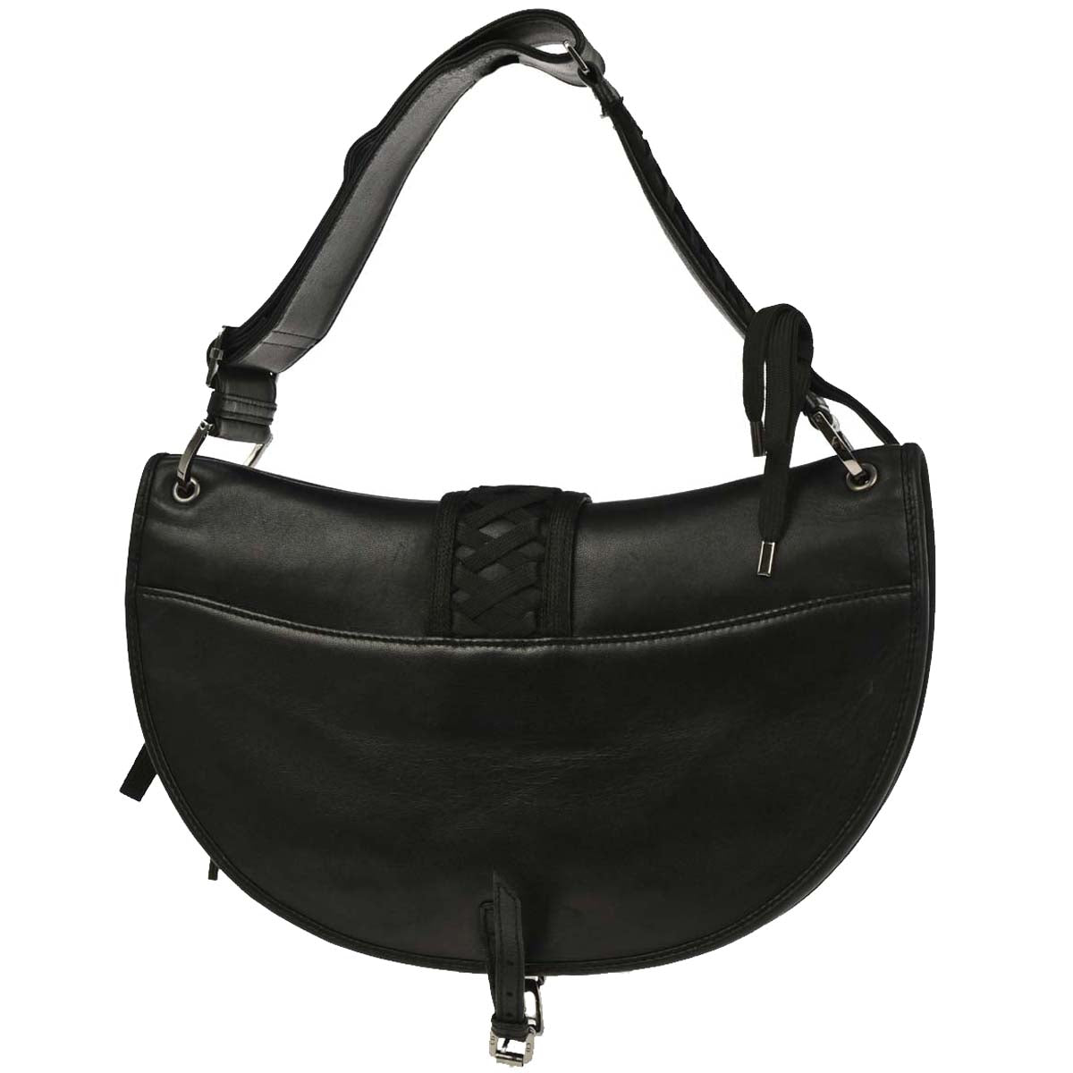 Christian Dior Black Admit It Corset Bag Handbag