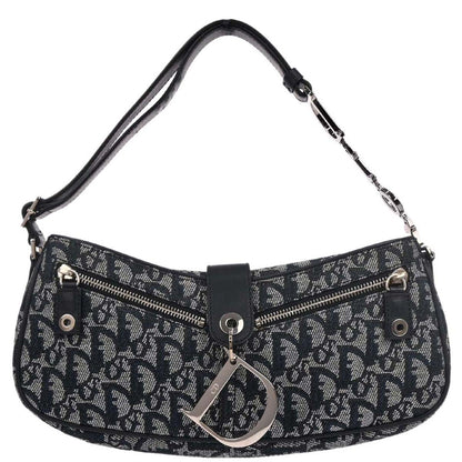 Christian Dior Navy Trotter Handbag