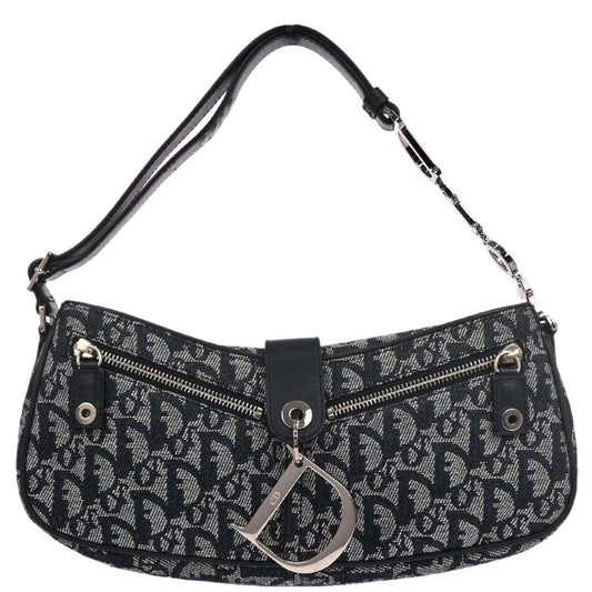 Christian Dior Navy Trotter Handbag
