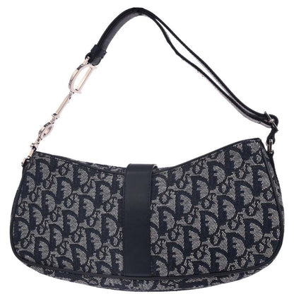 Christian Dior Navy Trotter Handbag
