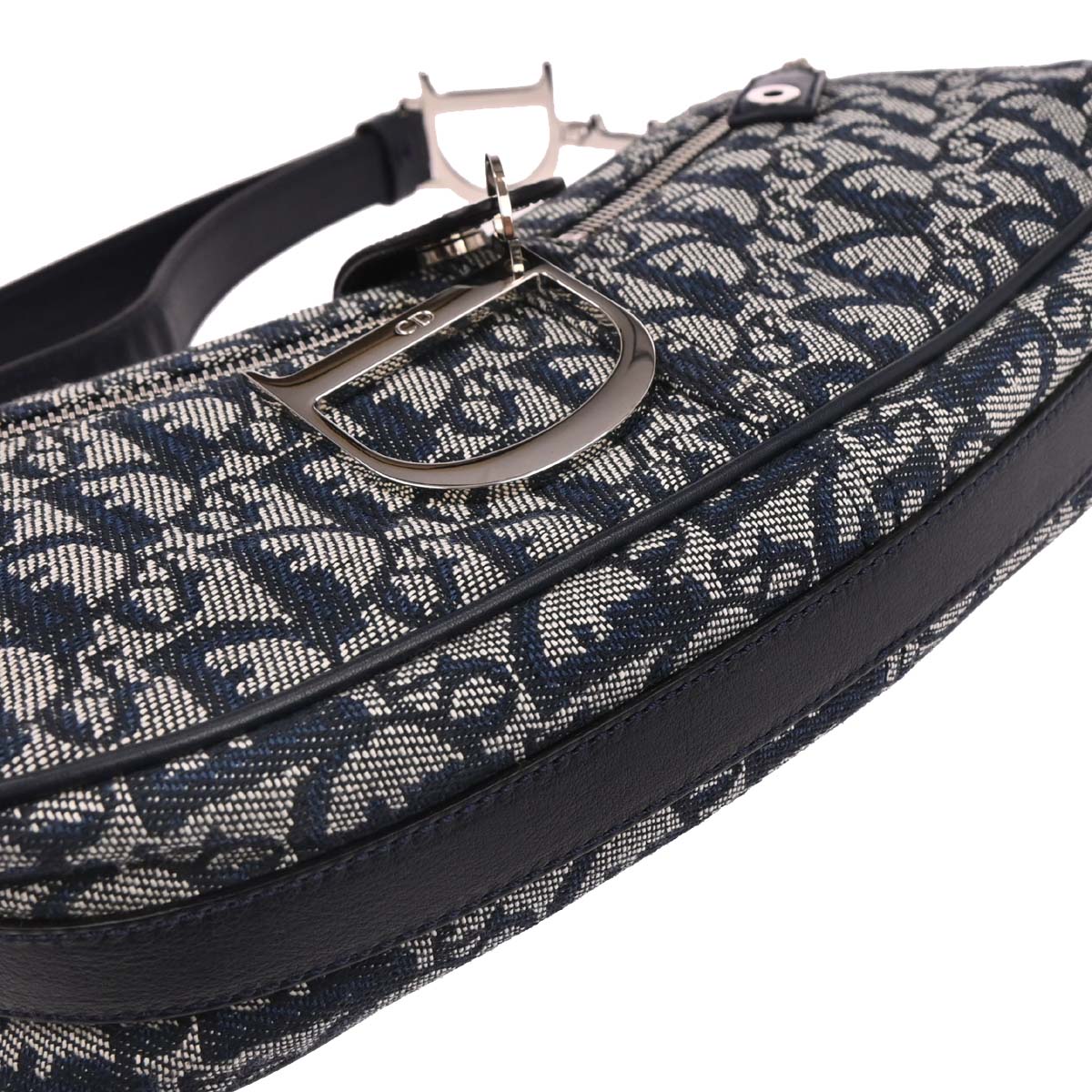 Christian Dior Navy Trotter Handbag