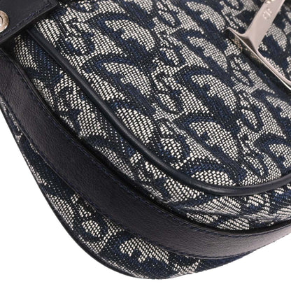 Christian Dior Navy Trotter Handbag