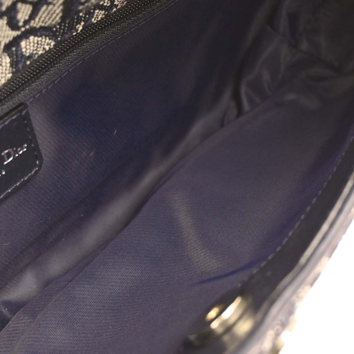 Christian Dior Navy Trotter Handbag