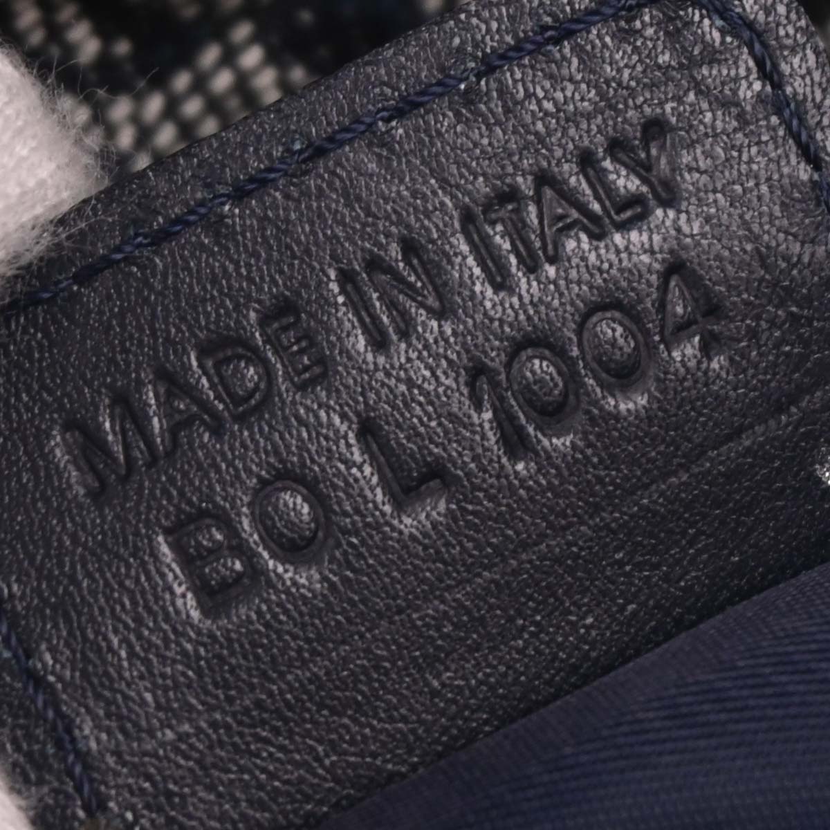 Christian Dior Navy Trotter Handbag