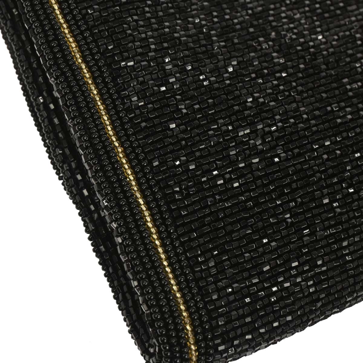 Christian Dior Black Beads Shoulder Bag