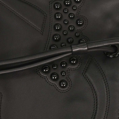 Loewe * Black Leather Tote Handbag