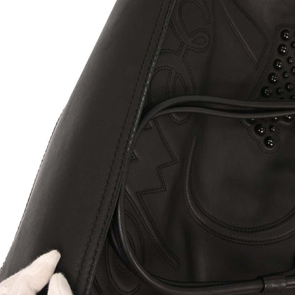 Loewe * Black Leather Tote Handbag