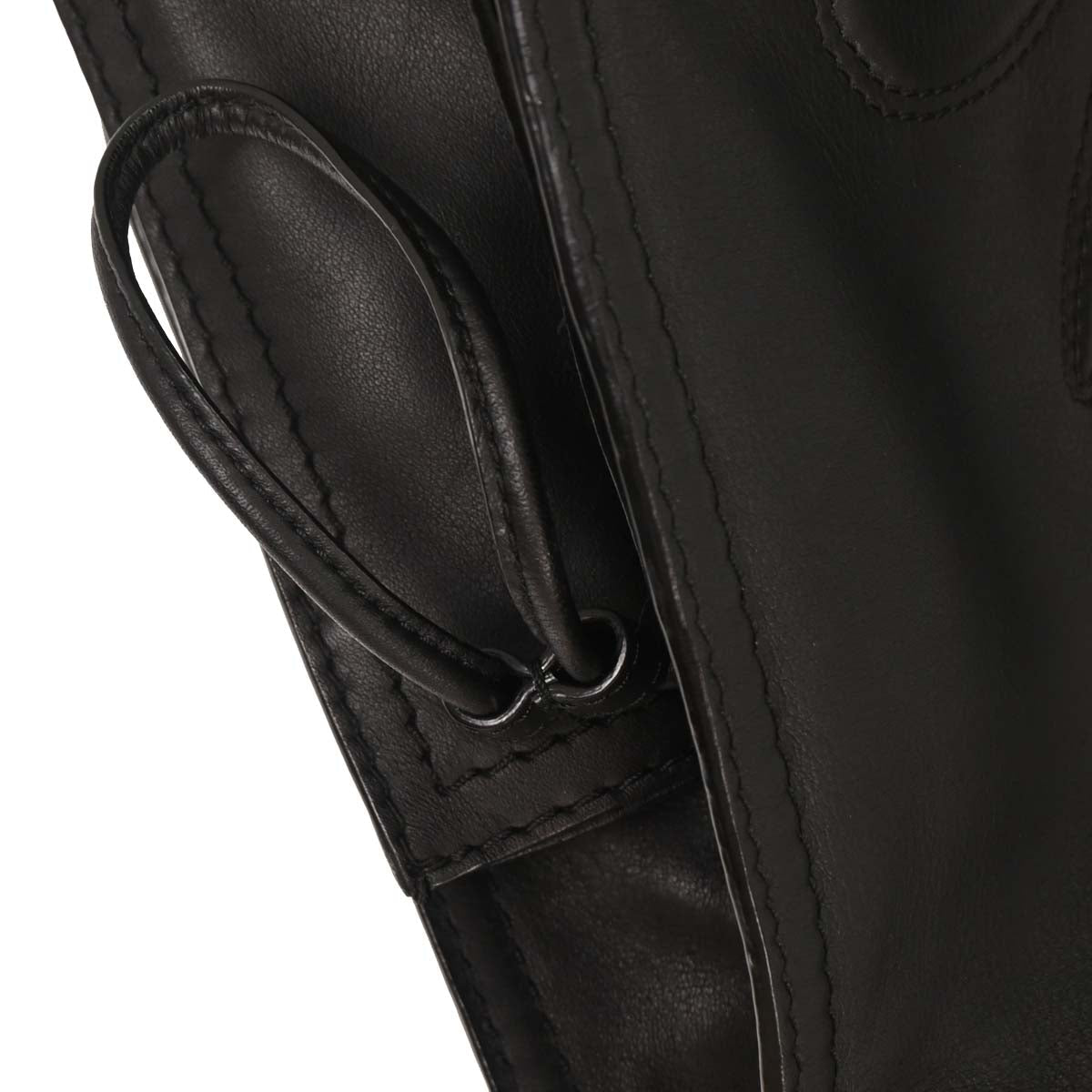 Loewe * Black Leather Tote Handbag