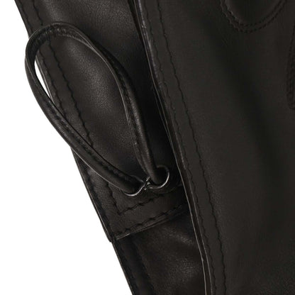 Loewe * Black Leather Tote Handbag