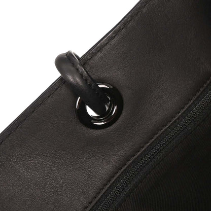 Loewe * Black Leather Tote Handbag