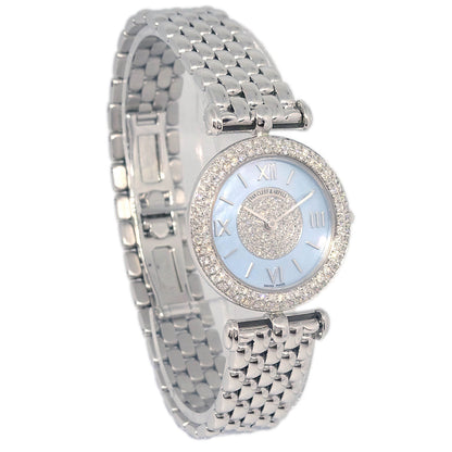 Van Cleef & Arpels Ref.3334B2 Sport 2 Ice Blue Diamond 18KWG Quartz Watch