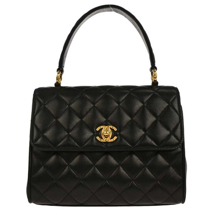 Chanel Black Lambskin Handbag