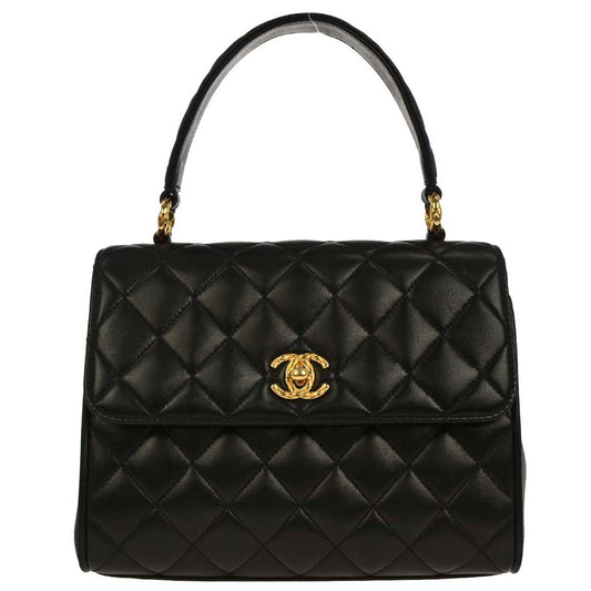 Chanel Black Lambskin Handbag