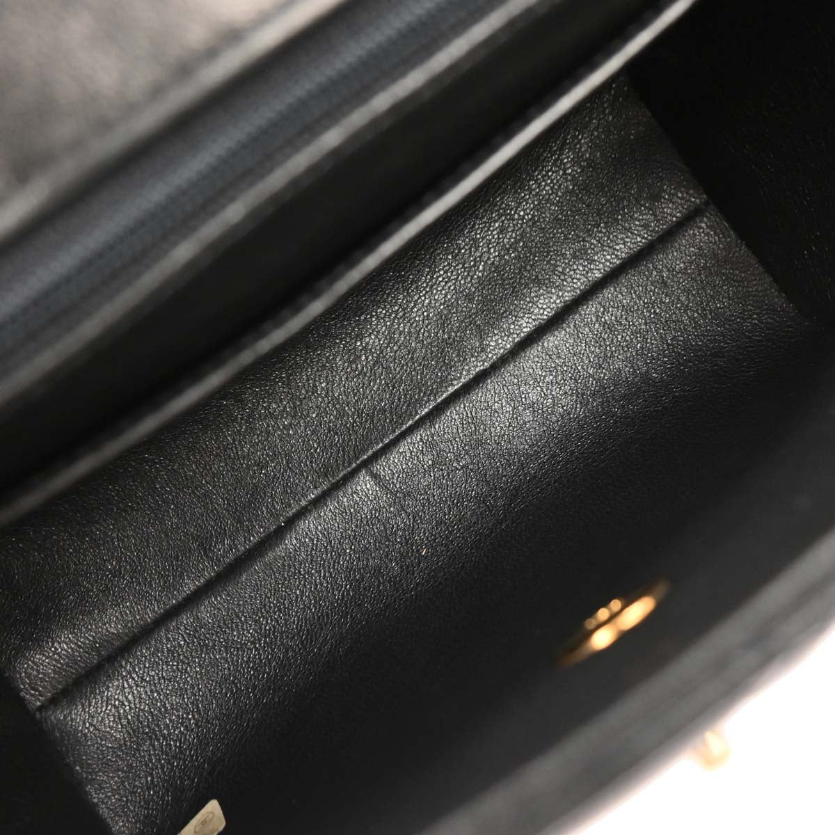 Chanel Black Lambskin Handbag