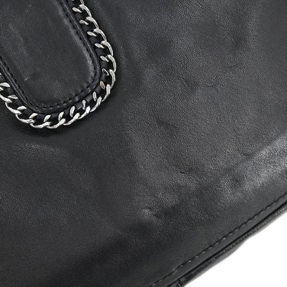 Chanel Black Calfskin Luxury Line Madison Flap Shoulder Bag