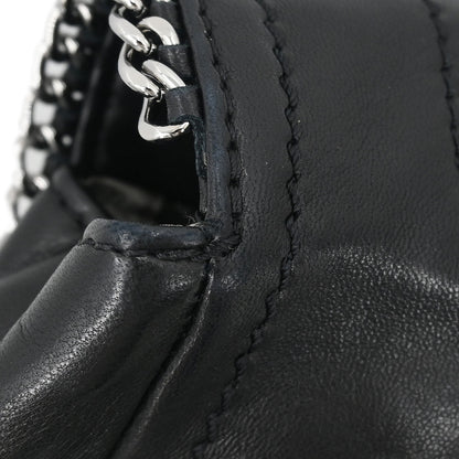 Chanel Black Calfskin Luxury Line Madison Flap Shoulder Bag