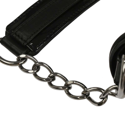 Chanel Black Lambskin Choco Bar Camellia Handbag