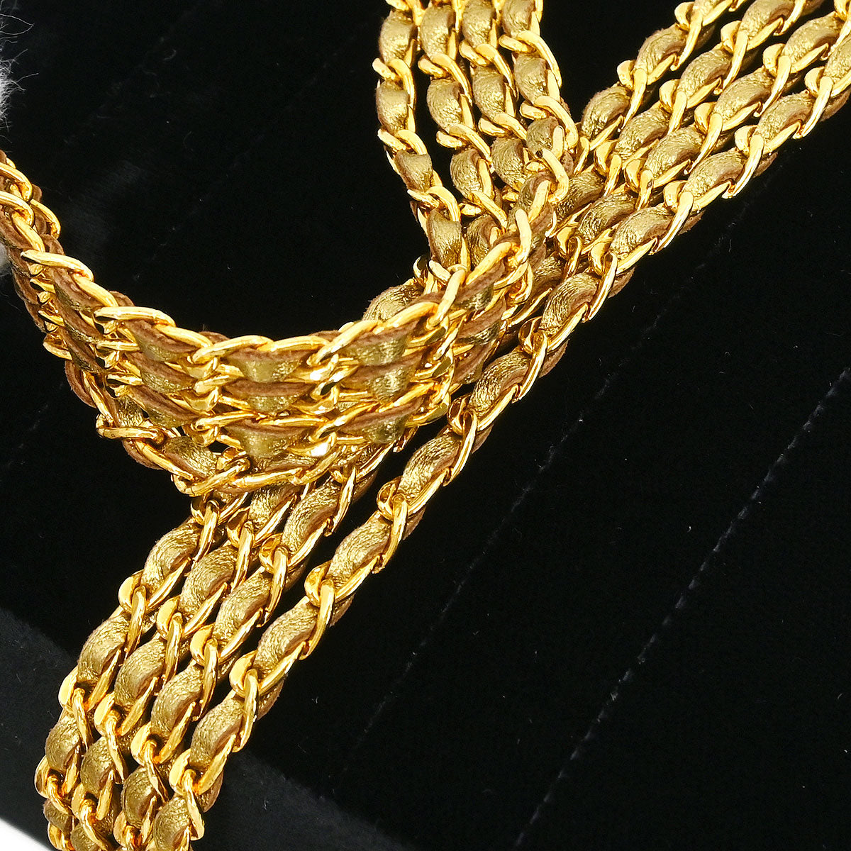 Chanel Black Velvet Mademoiselle Shoulder Bag