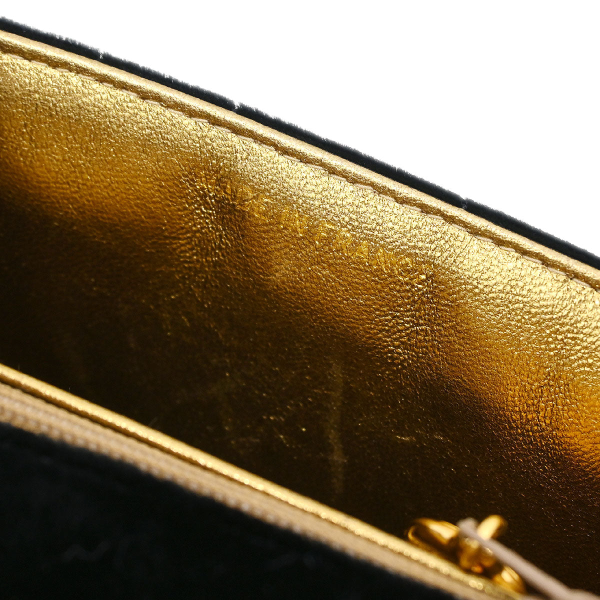 Chanel Black Velvet Mademoiselle Shoulder Bag