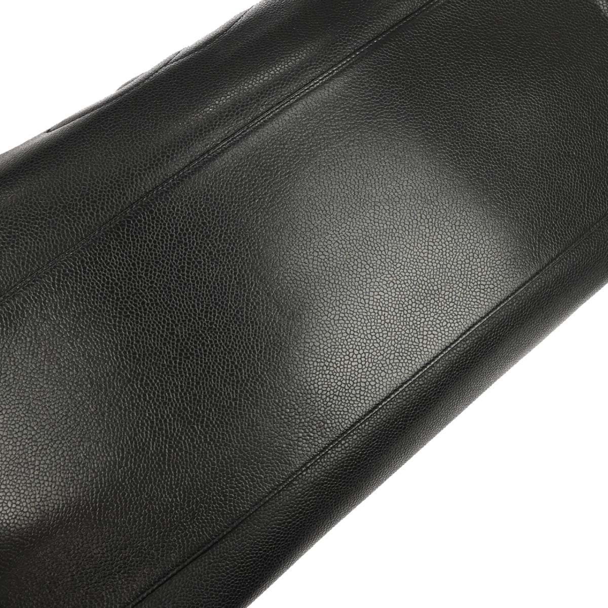 Chanel Black Caviar Supermodel Tote Shoulder Bag