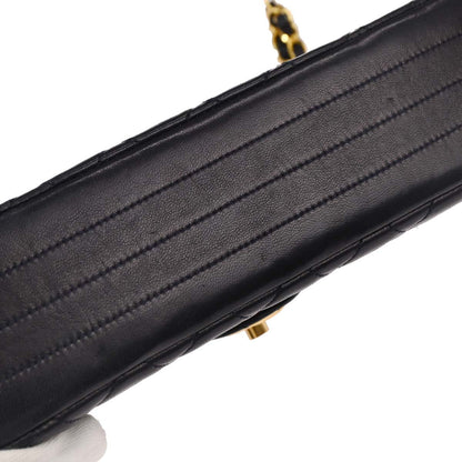 Chanel Navy Lambskin Shoulder Bag