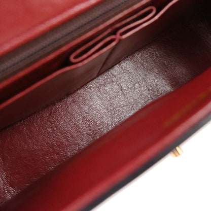 Chanel Navy Lambskin Shoulder Bag