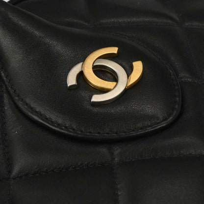 Chanel Black Lambskin Paris Handbag