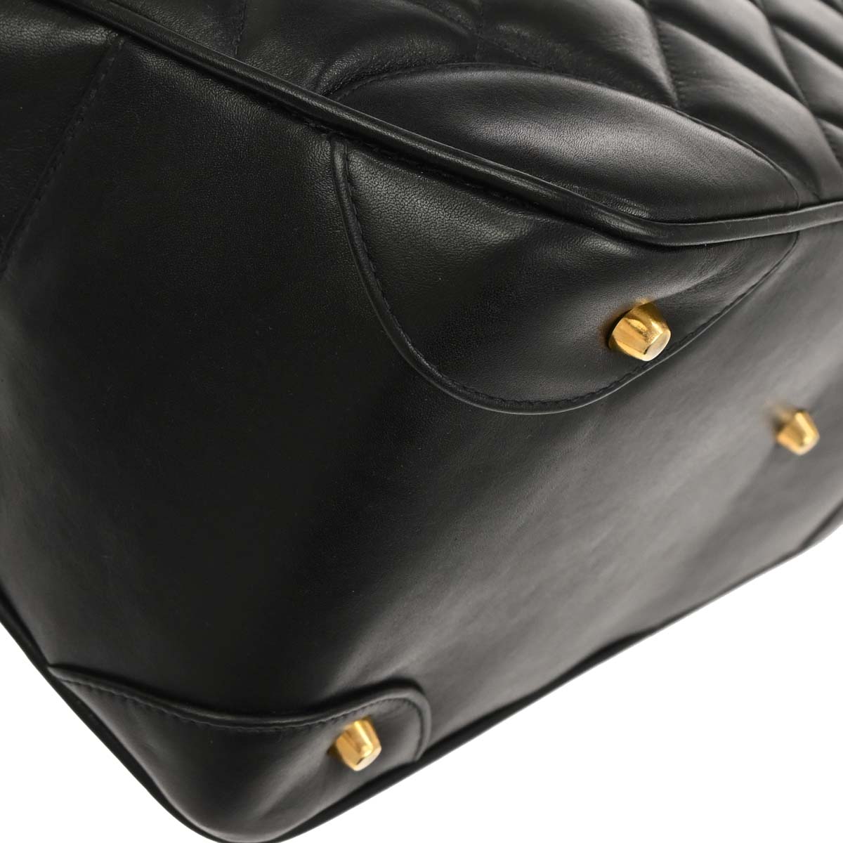 Chanel Black Lambskin Paris Handbag