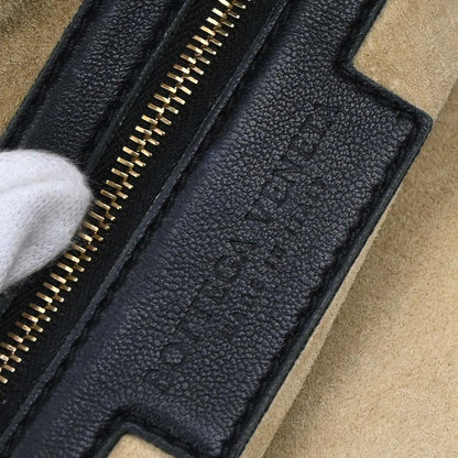 Bottega Veneta Black Intrecciato Hobo Handbag