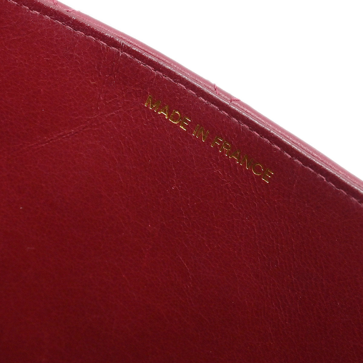 Chanel 1991-1994 Bordeaux Lambskin Maxi Classic Flap Shoulder Bag