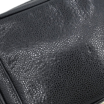 Chanel Black Caviar Camera Bag Mini