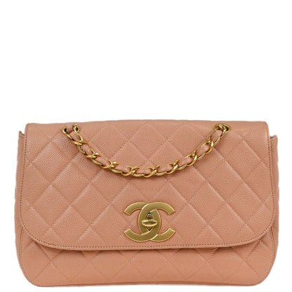 Chanel Pink Caviar Shoulder Bag
