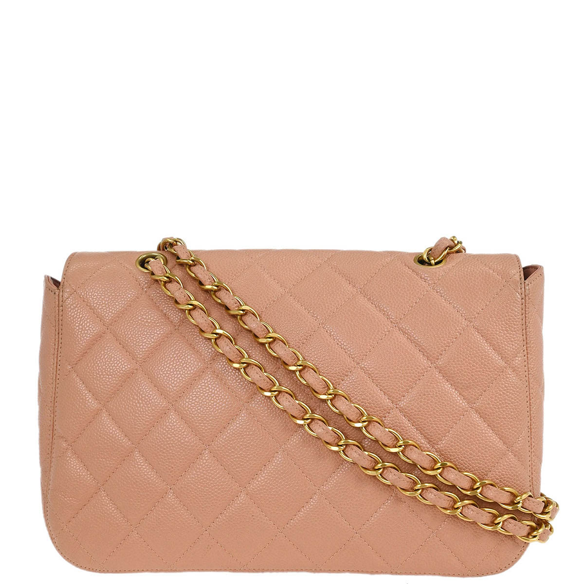 Chanel Pink Caviar Shoulder Bag