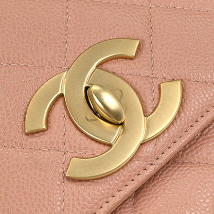 Chanel Pink Caviar Shoulder Bag
