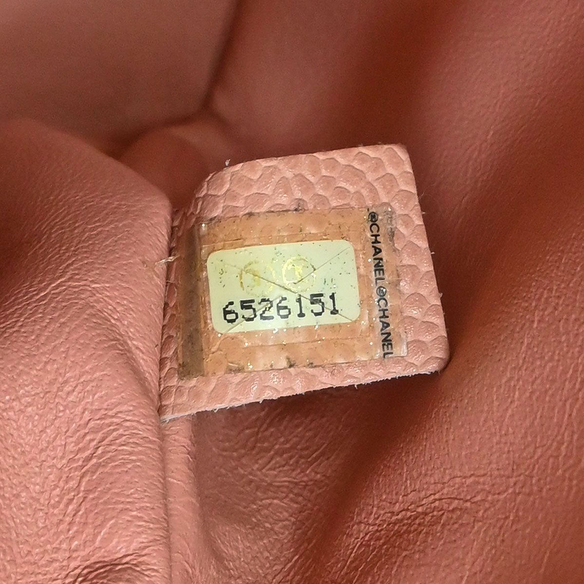 Chanel Pink Caviar Shoulder Bag