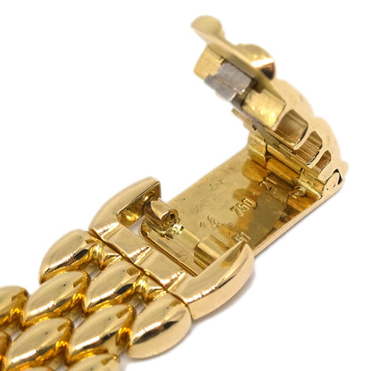 Chopard Ref.10/5352-23 Quartz Watch 18KYG Diamond Sapphire