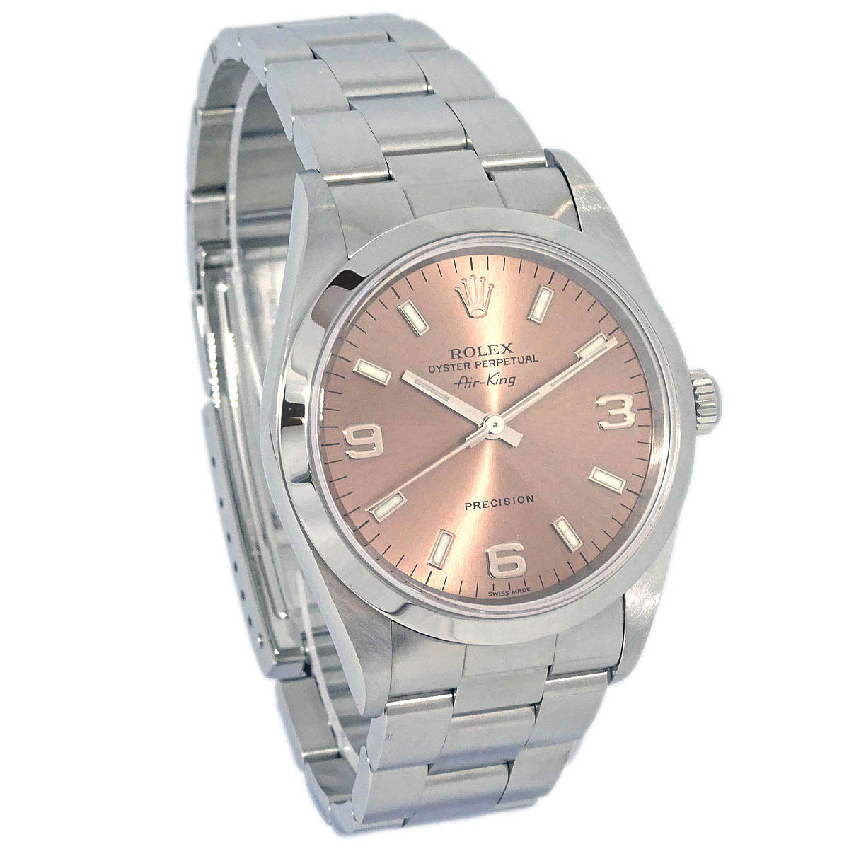 Rolex Oyster Perpetual Air-King 34mm Ref.14000 Self-winding Watch SS