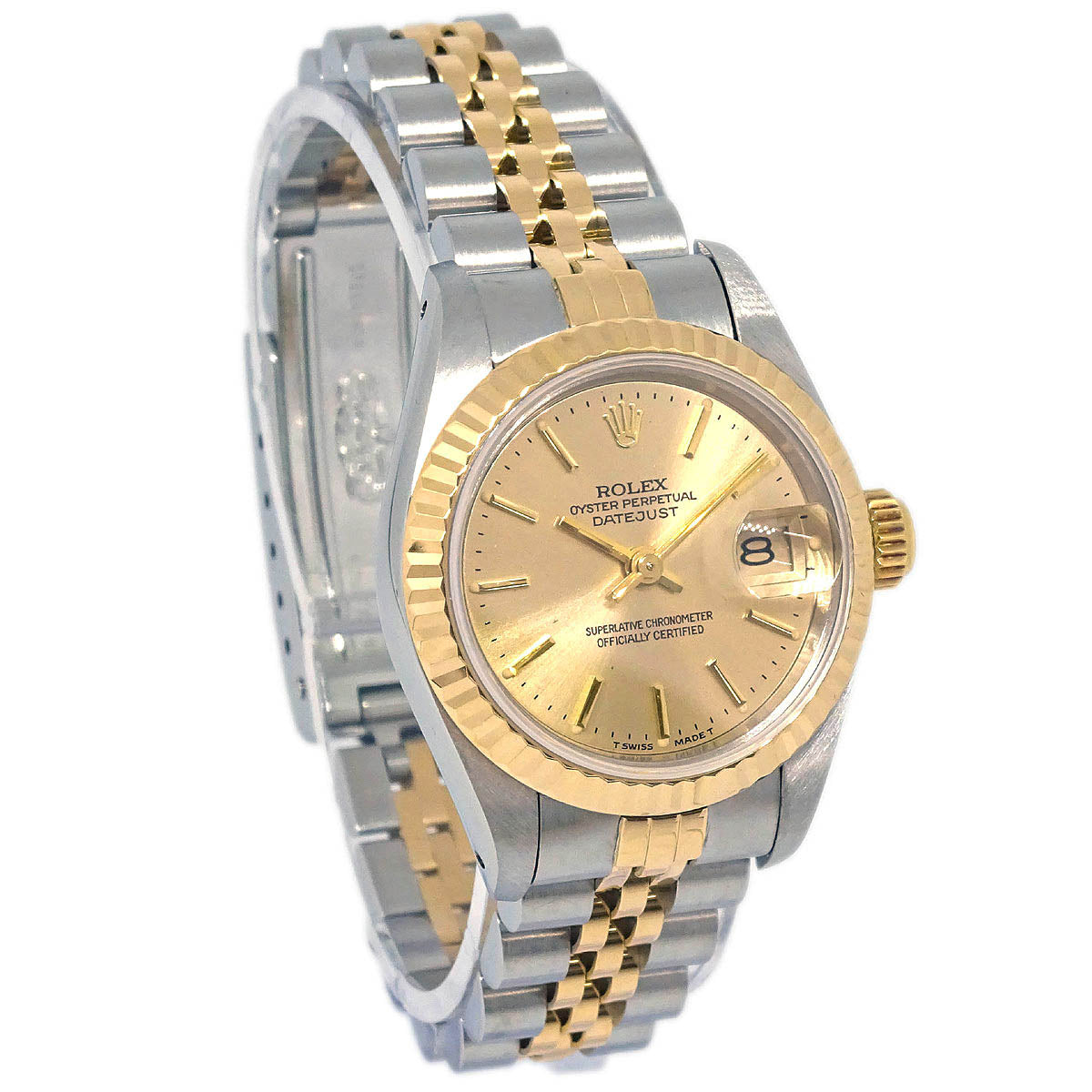 Rolex Oyster Perpetual Datejust 26mm Ref.69173 Self-winding Watch SS 18K