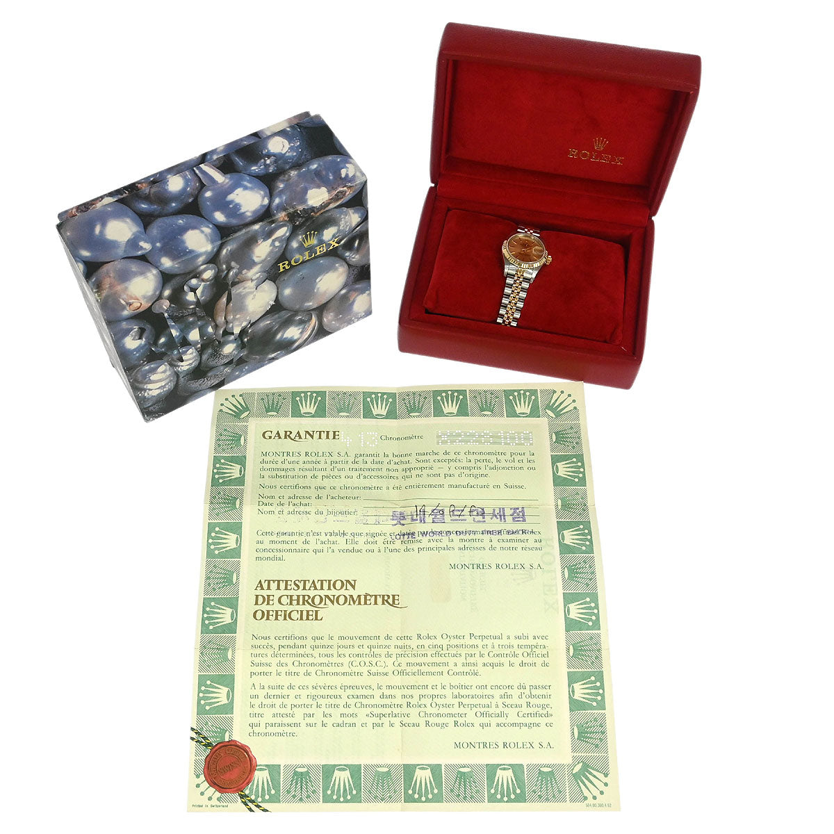 Rolex Oyster Perpetual Datejust 26mm Ref.69173 Self-winding Watch SS 18K