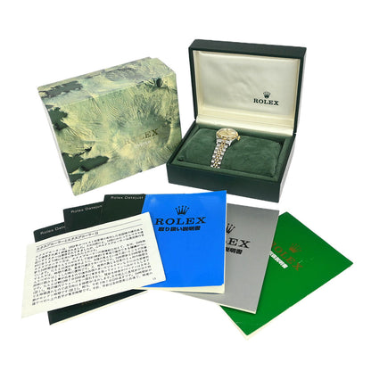 Rolex Oyster Perpetual Datejust 26mm Ref.69173G Watch 18KYG SS Diamond