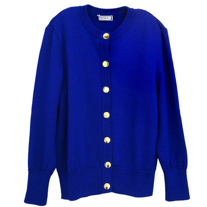Yves Saint Laurent Cardigan Blue #M