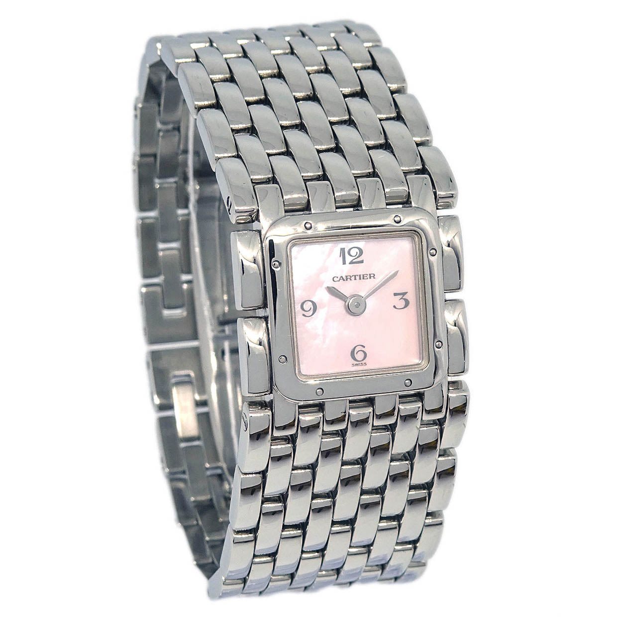 Cartier Panthere Ruban Ref.2420 Quartz Watch SS